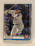#90 Javier Baez Chicago Cubs 2019 Topps Series One Baseball Card