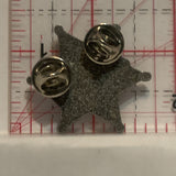 Altagas Sheriff Star Lapel Hat Pin
