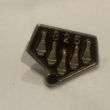 825 Bowling Score Lapel Hat Pin AF