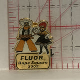 Flvor Rope Square Dancing 2002 Lapel Hat Pin
