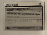 #49 Michael Kopech Rookie Chicago White Sox 2019 Topps Series One Baseball Card