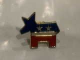 Donkey USA American Flag Lapel Hat Pin