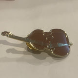 Cello Musical Instrument Lapel Hat Pin AG