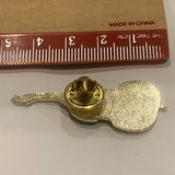 Cello Musical Instrument Lapel Hat Pin AG