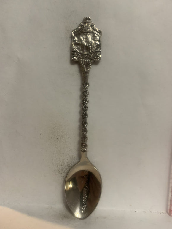 Lethbridge Alta Mounted Police RCMP Alberta Souvenir Spoon