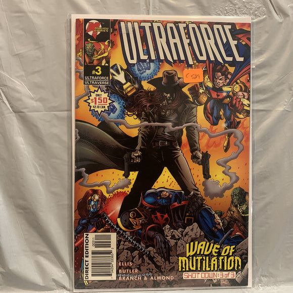 #3 Ultraforce Wave of Mutilation Malibu Comics AS 7785