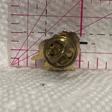 Alberta Wild Rose Flower  Lapel Pin