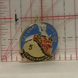 Calgary Division 5 Safety Award Train Lapel Hat Pin