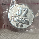 32 Mona Via 200 Club  Lapel Pin