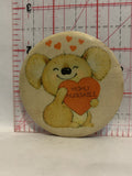 Highly Huggable Koala Bear Button Pinback