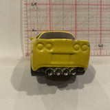 Yellow 2005 Corvette ©2004 Hot Wheels Diecast Cars CM