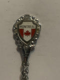 Montreal Quebec Canadian Flag Souvenir Spoon