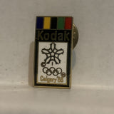 Kodak Calgary '88 Winter Olympics Lapel Hat Pin