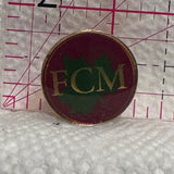 FCM Maple Leaf Logo  Lapel Pin