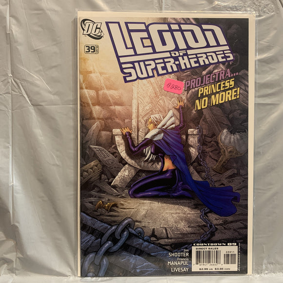 #39 Legion of Super-Heroes Projectra Princess No More DC Comics AS 7798