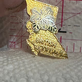 British Columbia Dogwood Flower  Lapel Pin