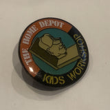The Home Depot Kids Workshop Logo Lapel Hat Pin AG