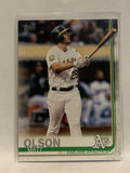 #289 Matt Olson   Oakland Athletics 2019 Topps Series One Baseball Card