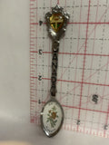 Calgary Tower Canada Albrta Wild Rose Flower Souvenir Spoon