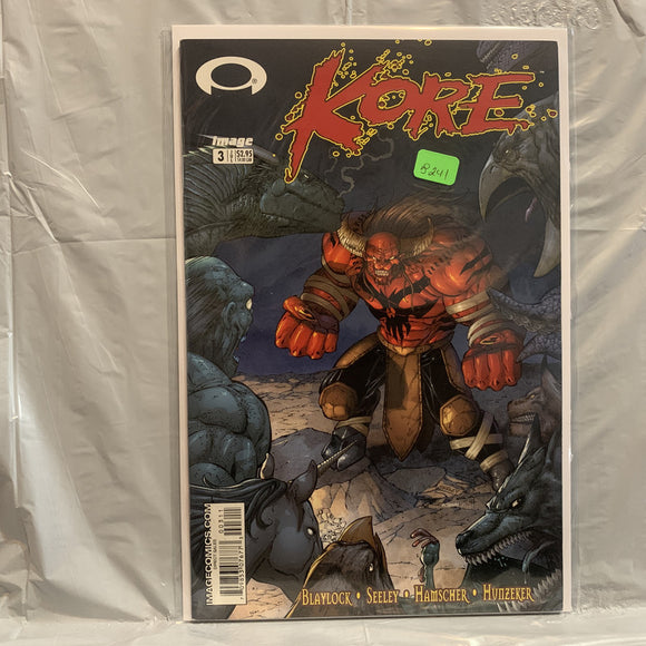 #3 Kore Image Comics AS 7804