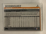 #4 Dereck Rodriguez San Francisco Giants 2019 Topps Series One Baseball Card