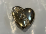 Mickey Mouse Fantasia Wand on a Heart Lapel Hat Pin