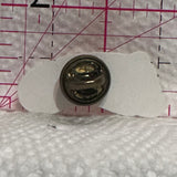 Follow Me To Penticton BC Foot  Lapel Pin