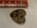 Mickey Mouse Fantasia Wand on a Heart Lapel Hat Pin