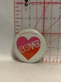 Love Heart Button Pinback