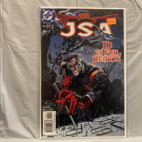 #59 JSA D is for Death DC Comics AS 7809