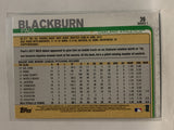 #36 Paul Blackburn Rainbow Oakland Athletics 2019 Topps Series One Baseball Card