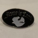 Jesus is Lord Dove Lapel Hat Pin AG