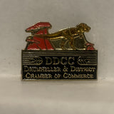 DDCC Drumheller & District Chamber of Commerce Lapel Hat Pin