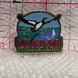 Lunder a Community with Pride  Lapel Pin