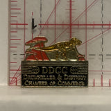 DDCC Drumheller & District Chamber of Commerce Lapel Hat Pin