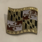 Maryland Flag 2017 Global Connect Lapel Hat Pin AG