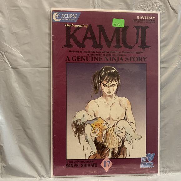 #17 The Legend of Kamui A Genuine Ninja Story Eclipse Comics AS 7816