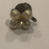 Pearl Flower Lapel Hat Pin AG