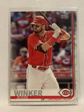 #146 Jesse Winker Cincinnati Reds 2019 Topps Series One Baseball Card