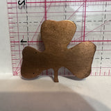 Girl Guides Metal Clover Clubs Button Pinback