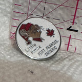 Little Amik Fort Frances Ontario  Lapel Pin