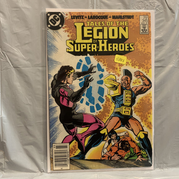 #345 Tales of the Legion of Super-Heroes DC Comics AS 7824