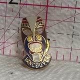 Vancouver BC Native Mask  Lapel Pin