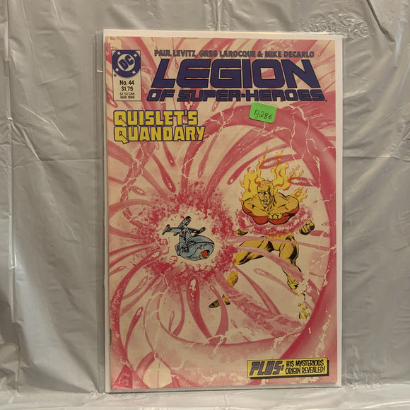 #44 Legion of Super-Heroes Quislet's Quandary DC Comics AS 7826