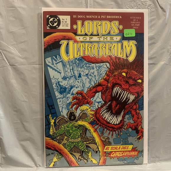 #5 Lords of The Ultra Realms 5 of 6 DC Comics AS 7827
