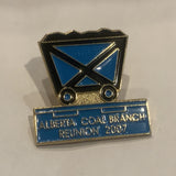 Alberta Coal Branch Reunion 2007 Cart Lapel Hat Pin AG