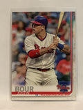 #248 Justin Bour Philadelphia Phillies 2019 Topps Series One Baseball Card