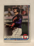 #34 Josh Donaldson Cleveland Indians 2019 Topps Series One Baseball Card