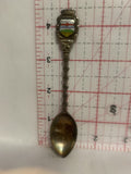 Athabasca Alberta Crest Emblem Souvenir Spoon