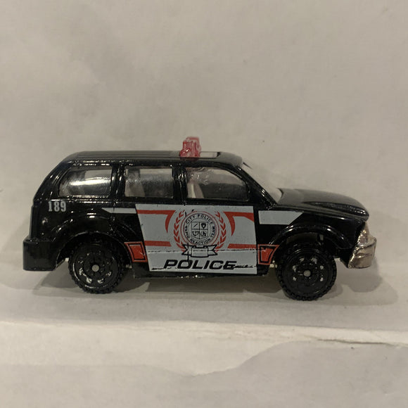Black Police SUV Unbranded Diecast Cars CM